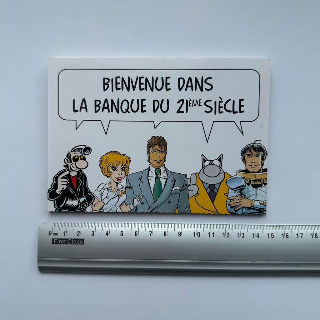 Le Chat, Natacha, Largo Winch, Valerian, Lucien : CP, Collections, Envoi, Autres personnages, Neuf, Image, Affiche ou Autocollant