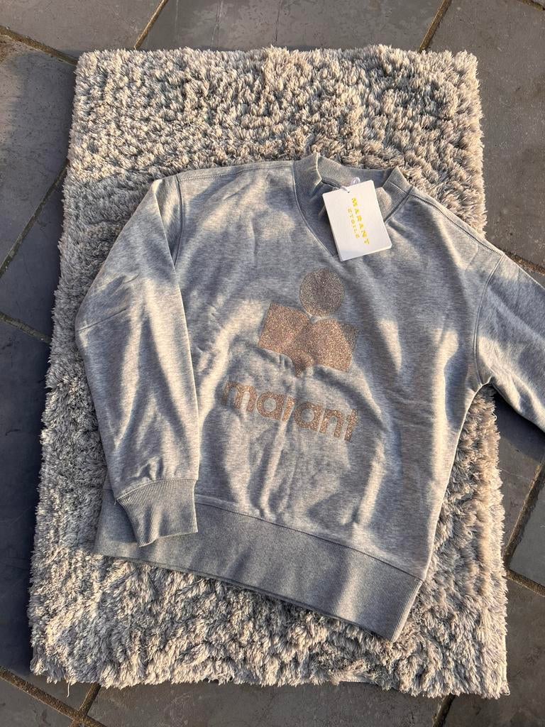 pull isabel marant gris, Kleding | Dames, Ophalen of Verzenden, Zo goed als nieuw, Grijs