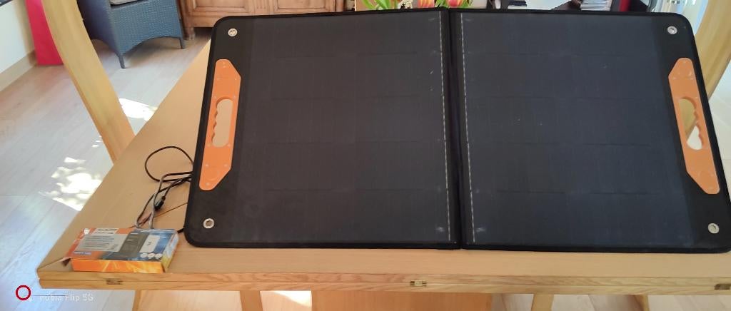 Opvouwbaar zonnepaneel 80W, Ophalen, Zo goed als nieuw