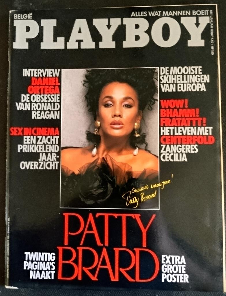 Playboy België NL (2st) Januari 1988, Februari 1988, Verzamelen, Verzenden, 1980 tot heden, Tijdschrift