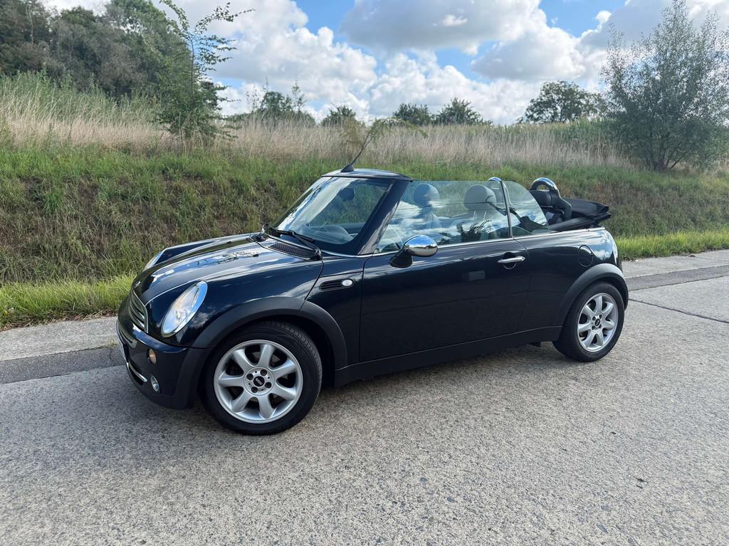 MINI Cooper AIRCO - LEDEREN RECARO SPORTZET- SUGROOT OND 4.2, Auto's, Mini, Voorwielaandrijving, 4 zetels, Gebruikt, Zwart