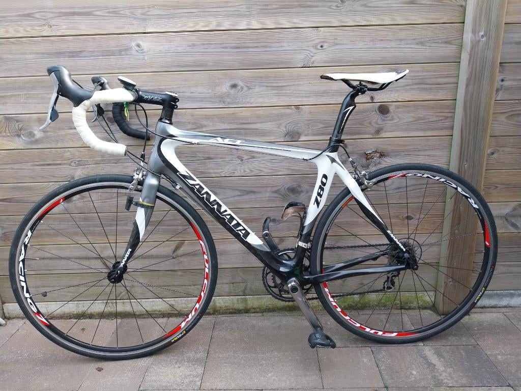koersfiets Zannata, Fietsen en Brommers, Ophalen of Verzenden, Gebruikt, Carbon, Overige merken