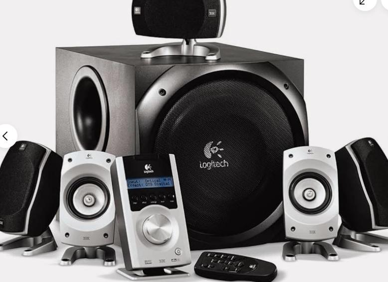 Logitech Z-5500, Gebruikt, Complete surroundset, 120 watt of meer, Ophalen