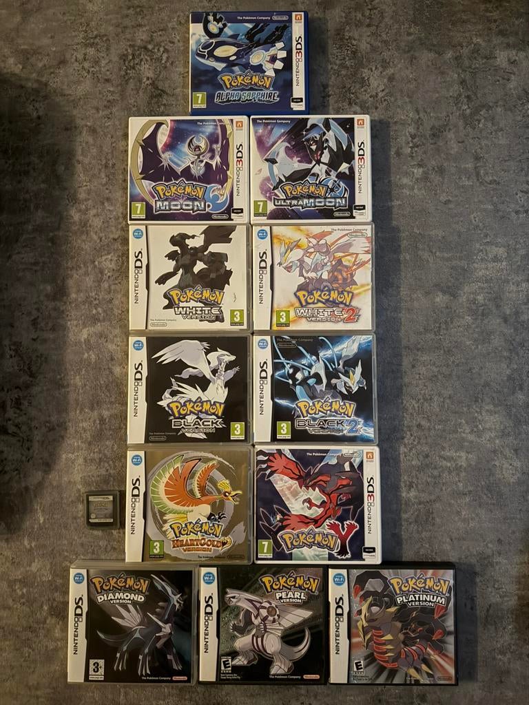 Pokemon Games - Nintendo DS en 3DS, Games en Spelcomputers, Games | Nintendo DS, Ophalen, Gebruikt, Gekoppelde computers, Overige genres