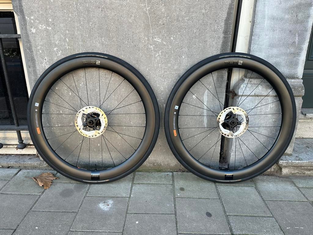 Roues Giant SLR 2 50 en carbone pour disque, Racefiets, Comme neuf, Enlèvement, Carbone