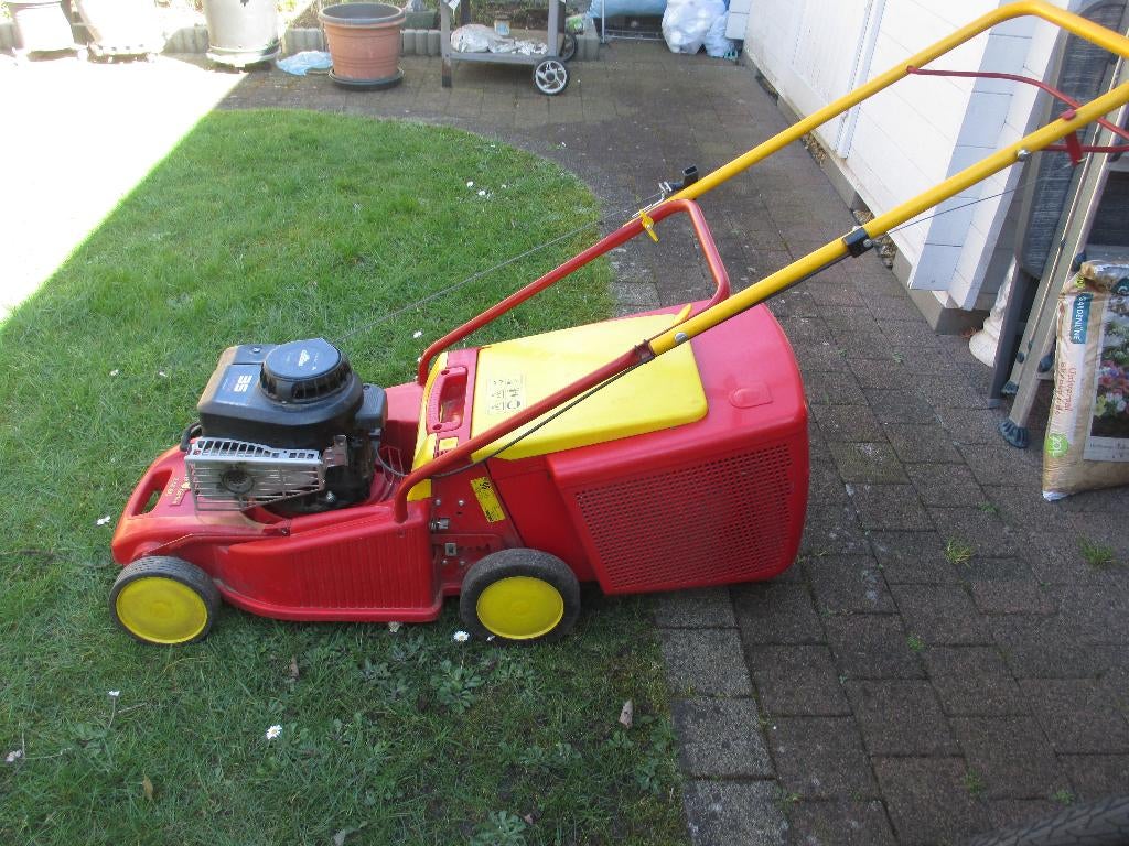 benzine grasmaaier wolfgarden,niet zelftrekkend,goedwerkend, Wolf Garten, Tondeuse rotative, Tondeuses à gazon à essence, 40 à 49 cm