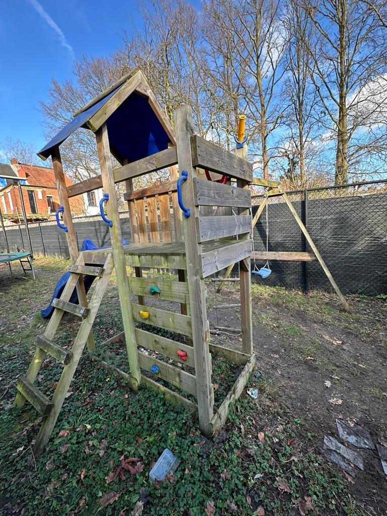 Glijbaan met schommel van wickey, Kinderen en Baby's, Ophalen, Gebruikt