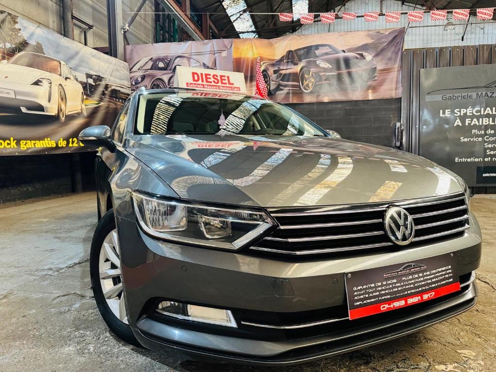 Volkswagen Passat 1.6tdi GPS Airco J.A, Cuir, Achat, Entreprise, Garantie prolongée