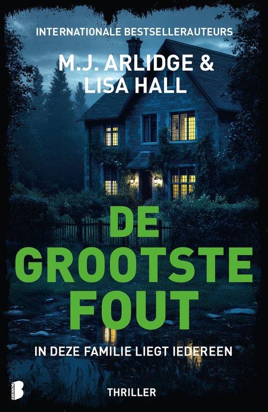 De grootste fout - M.J. Arlidge, Verzenden, Nieuw