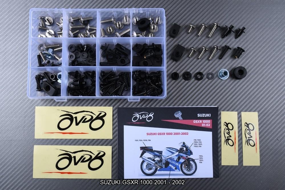 Kit visserie spécifique pour SUZUKI GSXR 1000 2001 - 2002, Motos, Enlèvement ou Envoi, Neuf