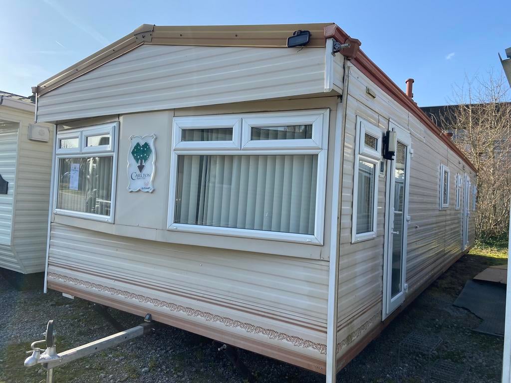 Stacaravan cosalt carlton pannendak met dubbel glas, Caravans en Kamperen, Stacaravans