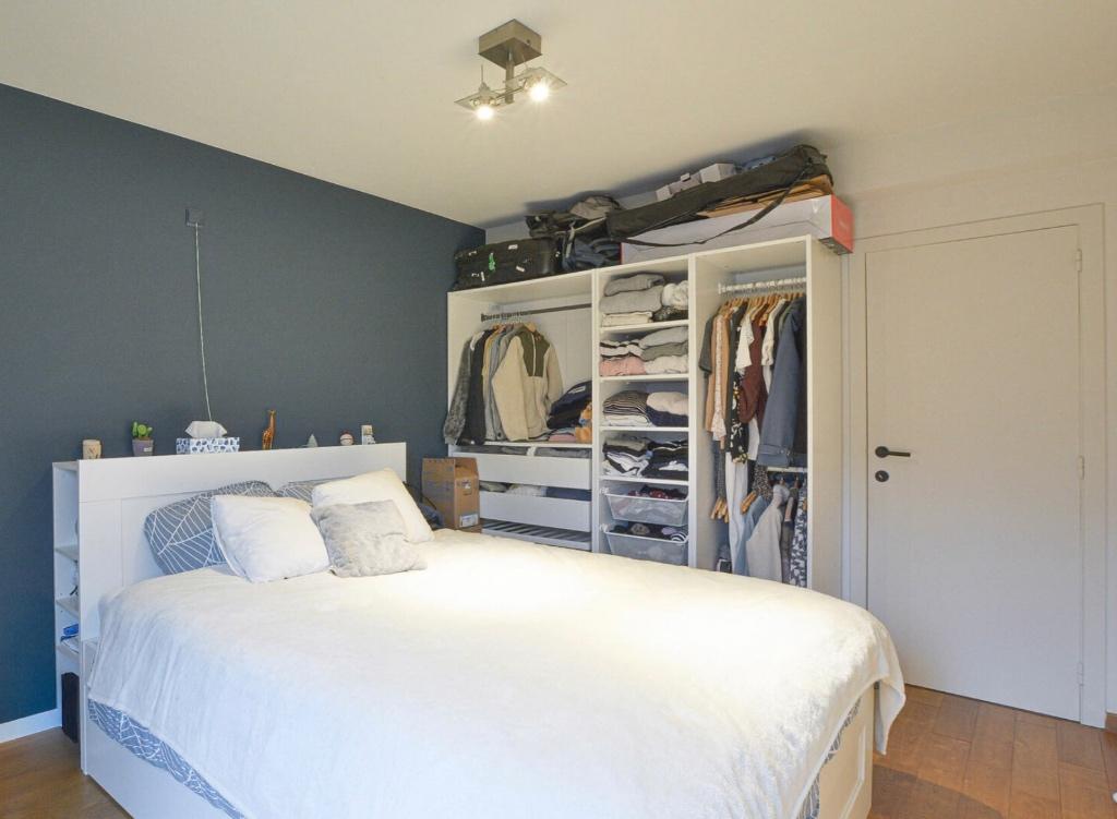 Lit Brimnes 160x200 blanc + tête de lit + sommier + matelas, Ophalen, Gebruikt, Tweepersoons