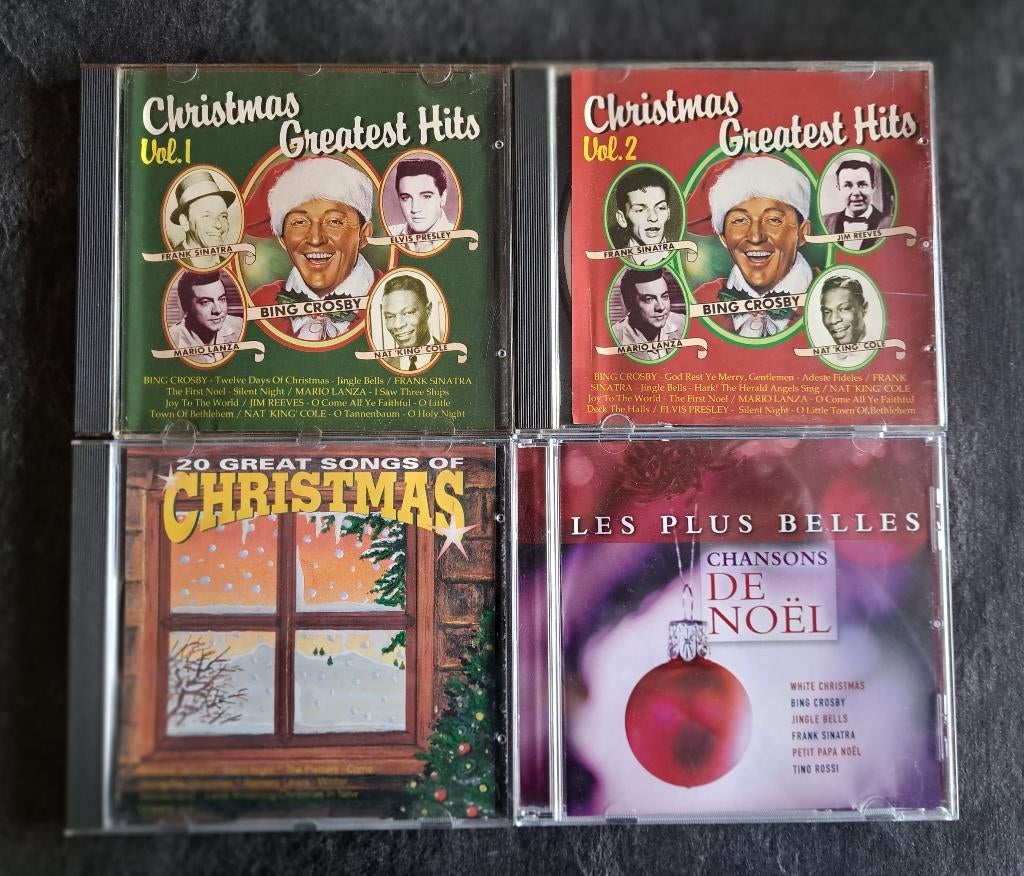 4 CD chansons de Noel, Cd's en Dvd's, Cd's | Kerst en Sinterklaas, Ophalen, Zo goed als nieuw