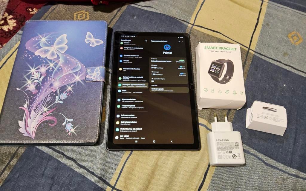 Samsung Galaxy Tab A7 10,4, bijna nieuwe met accessoires, Ophalen of Verzenden