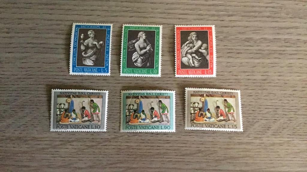 Postzegels Vaticaan, Ophalen of Verzenden, Postfris