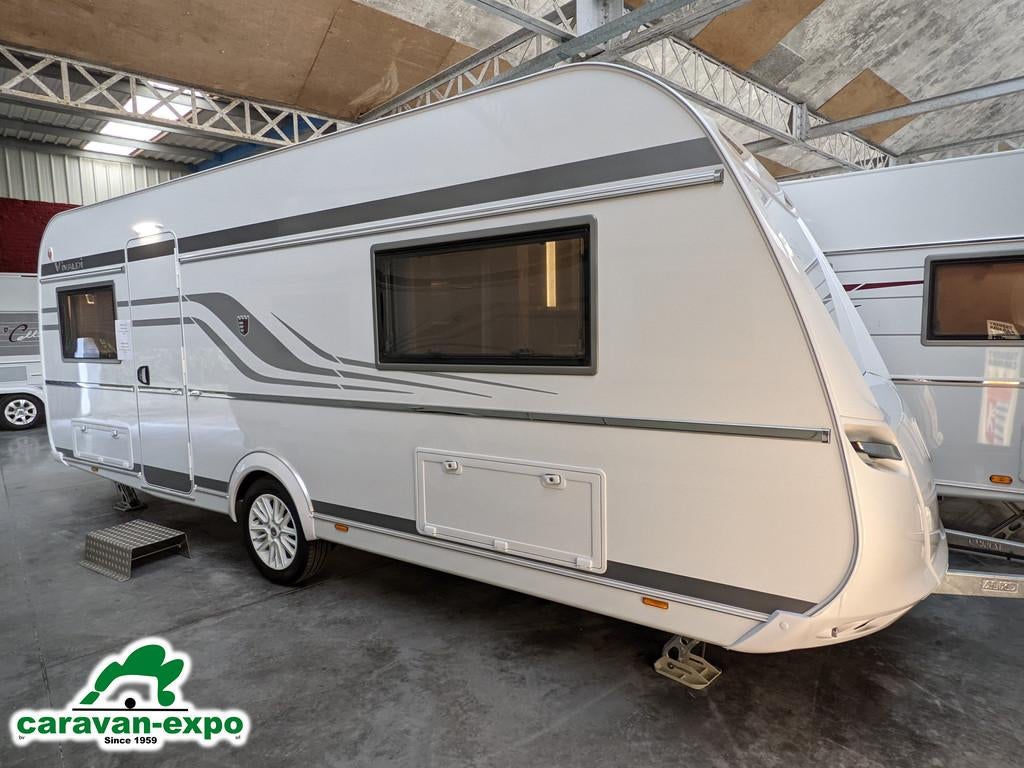 TABBERT VIVALDI 560 TD, Caravans en Kamperen, Caravans, Bedrijf, tot en met 4, 1500 - 2000 kg, Tabbert, 6 tot 7 meter