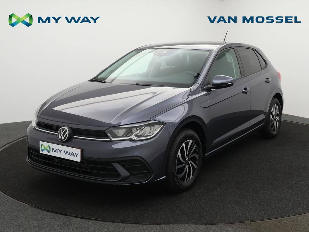 Volkswagen Polo Polo 1.0 TSI Life United OPF DSG, Automaat, Airbags, Zilver of Grijs, Stadsauto