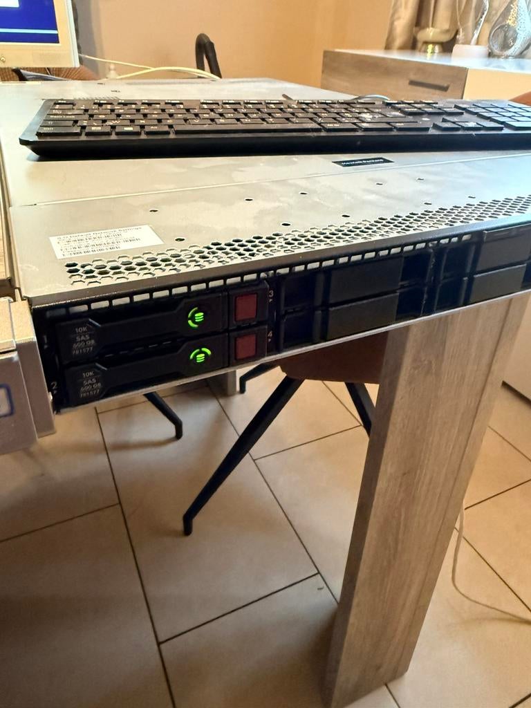 HP Proliant Dl360, Computers en Software, Servers, Ophalen, Zo goed als nieuw, 16 GB, 2 tot 3 Ghz