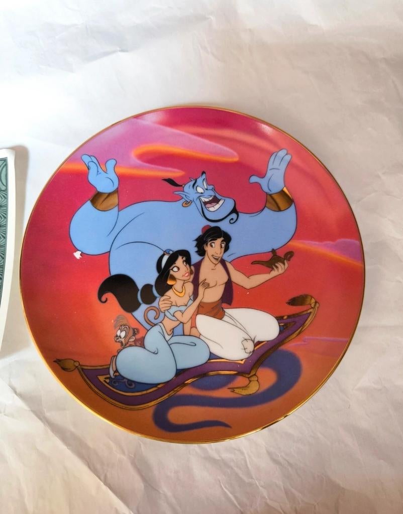 Disney alladin le tapis magique édition limitée 1993   Bradf, Enlèvement ou Envoi