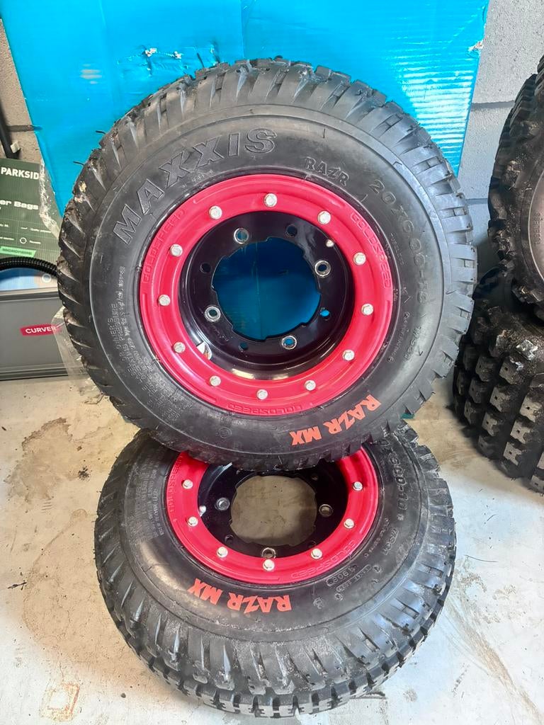 Maxxis razr op goldspeed velgen