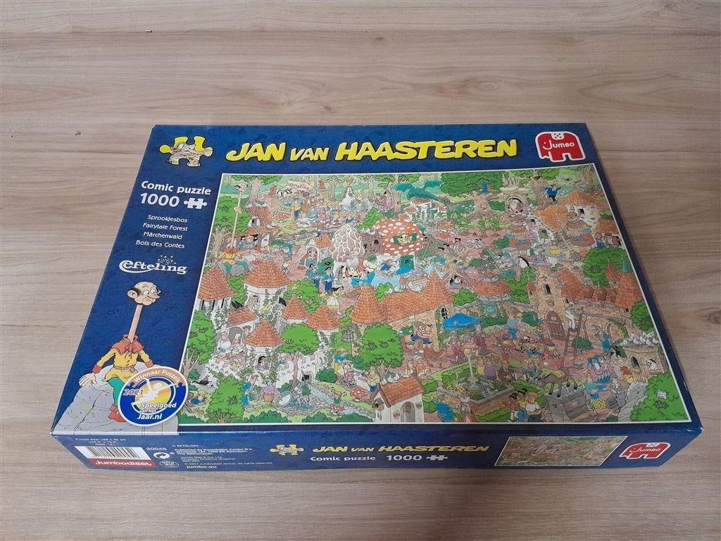Jan van Haasteren - Efteling sprookjesbos - 1000 stuk - s306, Hobby en Vrije tijd, Verzenden, Zo goed als nieuw