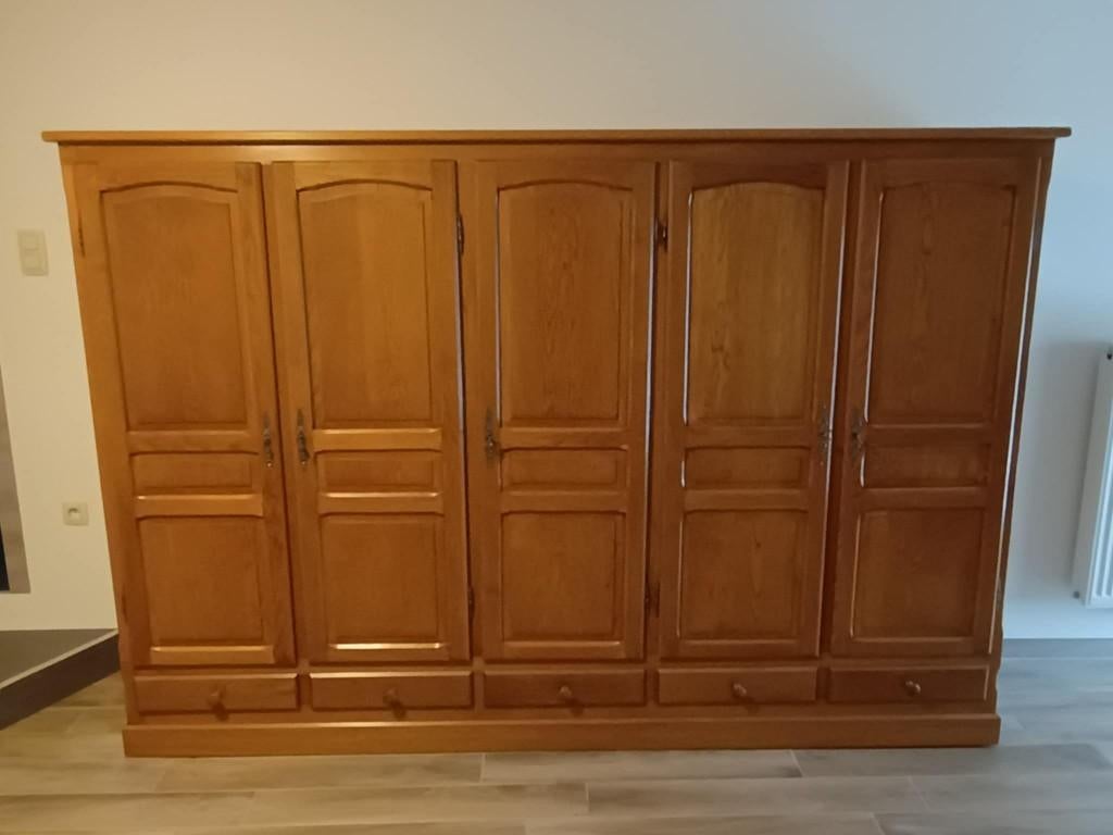 Mobilier, Enlèvement, Comme neuf, Deux personnes, Chêne massif