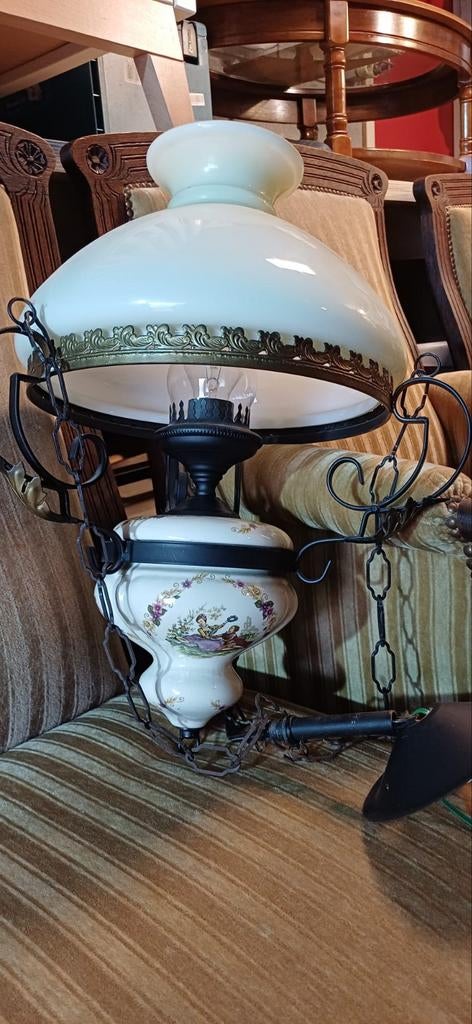 Antieke luster in mooie staat, Antiek en Kunst, Ophalen