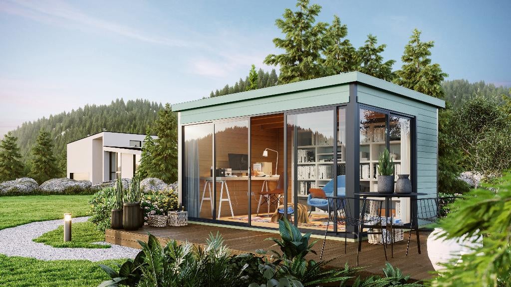 Cabane en rondins Domeo 4, Hobby & Loisirs créatifs, Hobby & Loisirs Autre, Neuf, Envoi