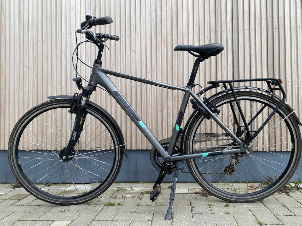 Norta TS Herenfiets stadfiets schoolfiets, Fietsen en Brommers, Vering, 49 tot 53 cm, Zo goed als nieuw, Ophalen