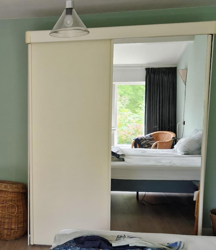 Kast kledingkast met spiegel, Huis en Inrichting, Ophalen, Gebruikt