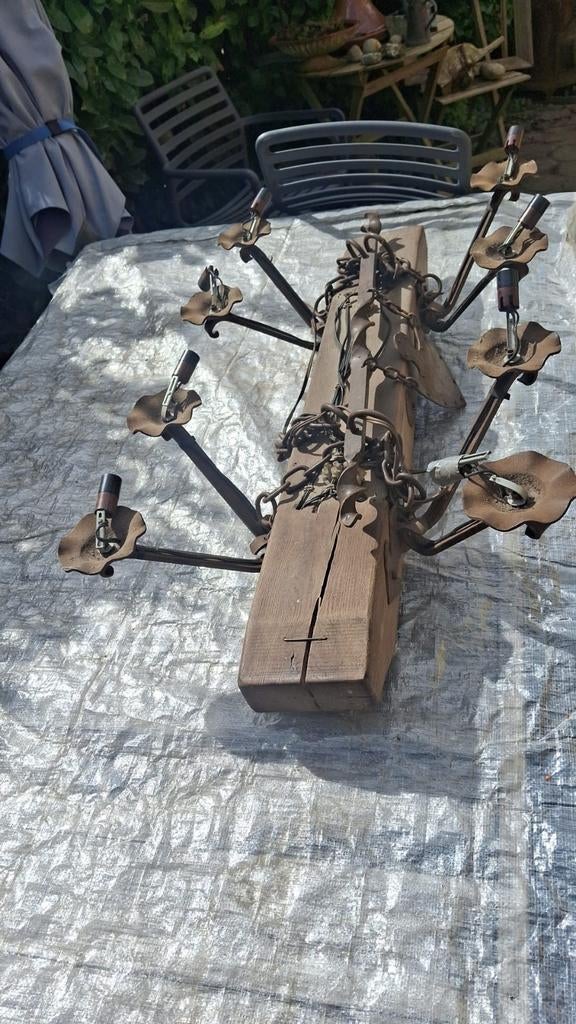 Antieke luster, Ophalen