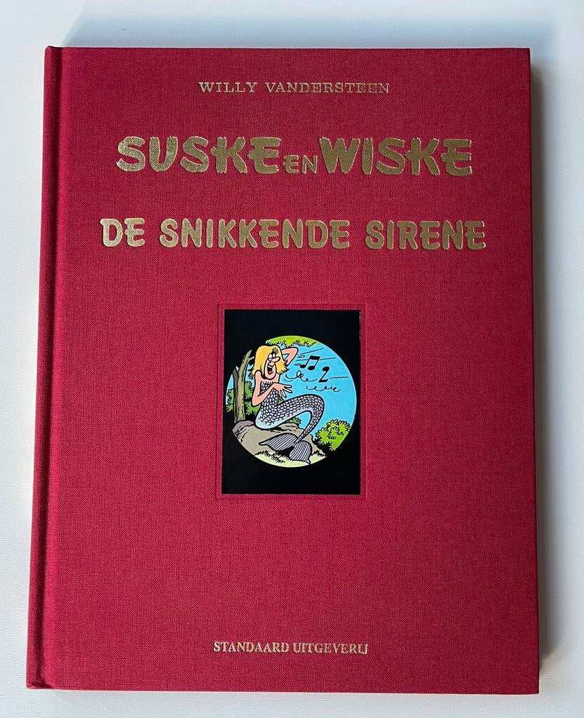 Suske en Wiske luxe de snikkende sirene gesigneerd, Enlèvement ou Envoi, Neuf