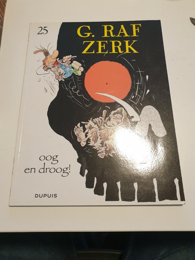 Hardy - nr 25 G.RAF ZERK - OOG EN DROOG Dupuis Robbedoes WB, Ophalen of Verzenden, Zo goed als nieuw, Hardy