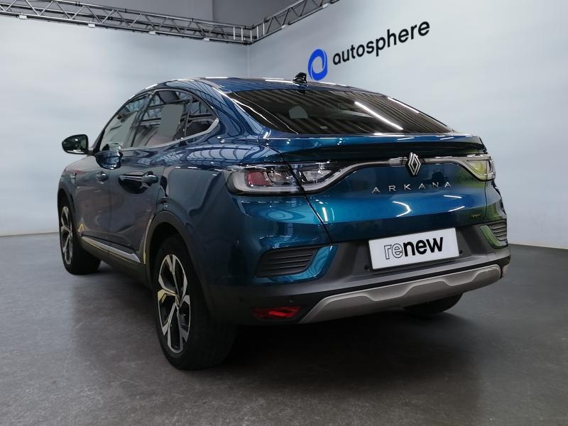 Renault Arkana 1.6i E-TECH HEV Techno 145 Hp, Auto's, Renault, Automaat, Emergency brake assist, Blauw, Overige brandstoffen