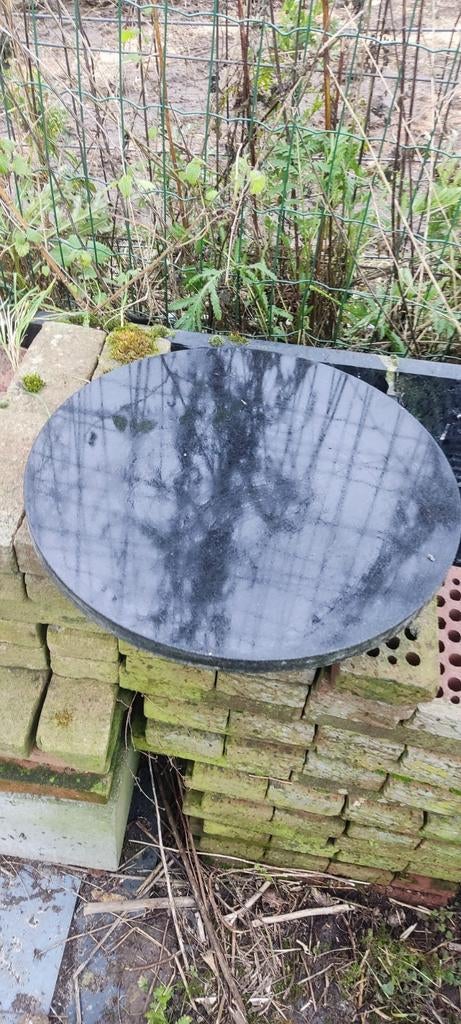 Marmeren blad, onderstel, Ophalen of Verzenden