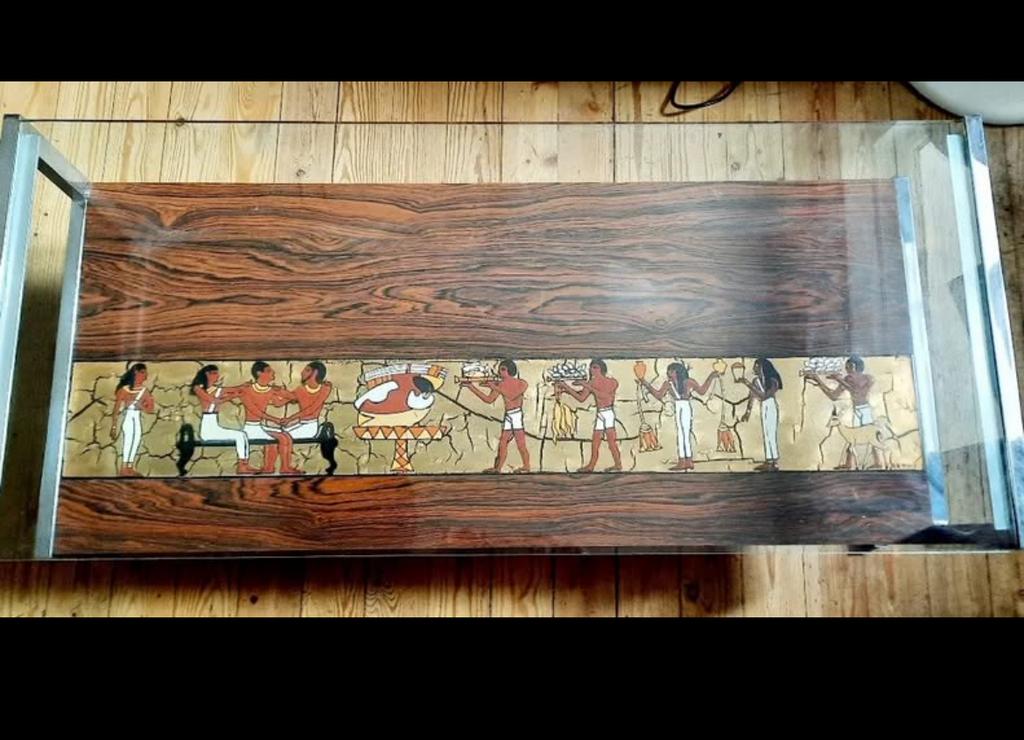 Vintage Denisco Italian Designer Coffee Table, 1960s, Antiquités & Art, Enlèvement