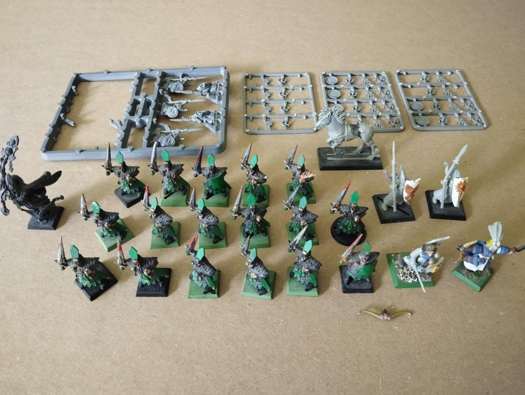 Warhammer Old world lot de + de 20 figurines, Enlèvement ou Envoi, Utilisé, Warhammer, Figurine(s)