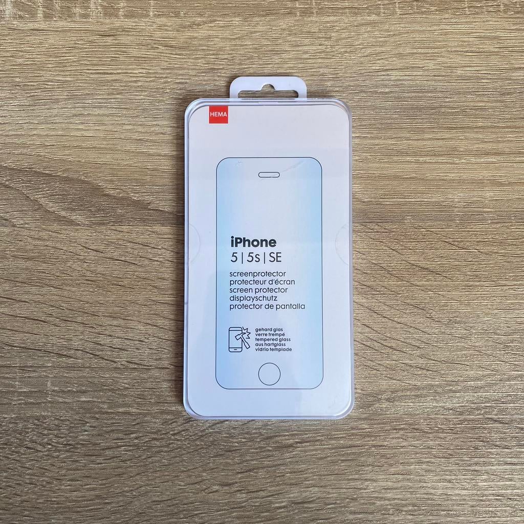 Protecteur d'écran pour iPhone 5/5s/SE, Enlèvement ou Envoi, Neuf, IPhone 5, Façade ou Cover