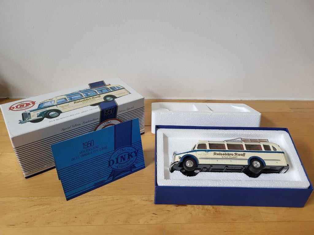 Dinky Matchbox 1950 Mercedes Benz Diesel Omnibus Type O-3500, Enlèvement ou Envoi