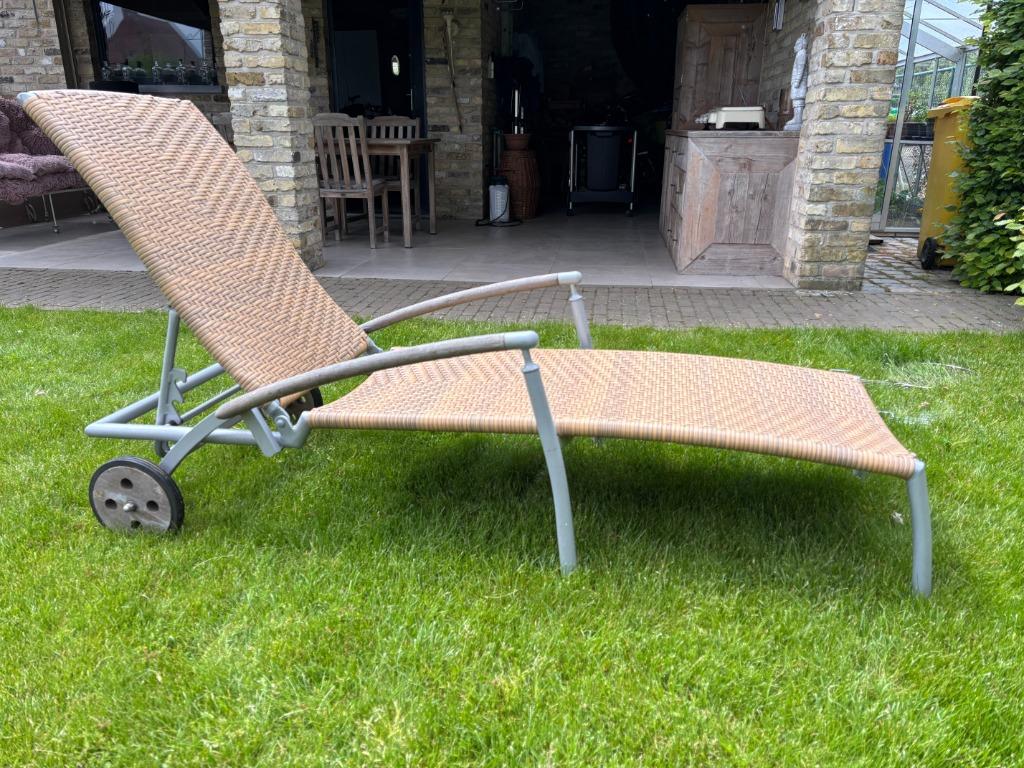 ligbed, Ophalen, Gebruikt, Kunststof, Verstelbaar