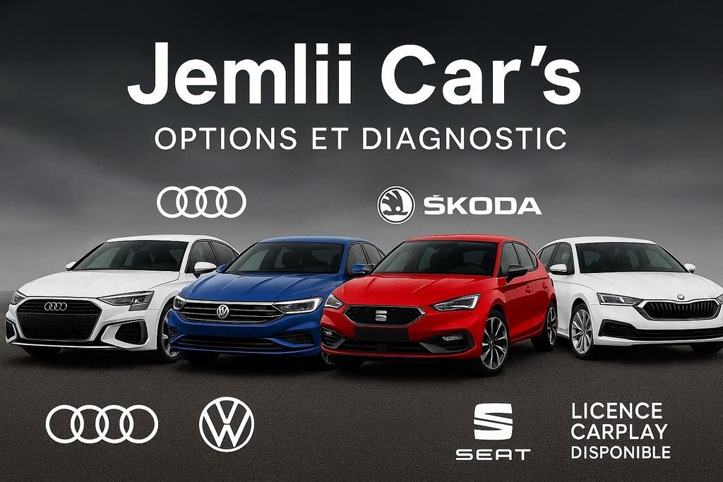 Activation d’options & Apple CarPlay
groupe VAG, Ophalen, Nieuw