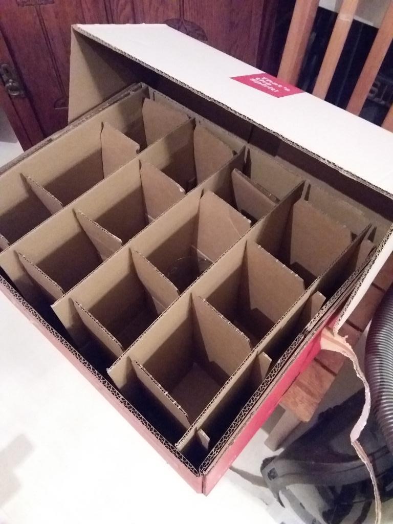 verhuisdoos voor brede glazen, Ophalen, 40 tot 60 cm, 50 tot 75 cm, 35 tot 50 cm