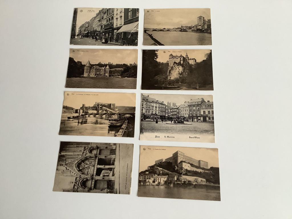 8 oude postkaarten Hoei - Huy, Verzamelen, Postkaarten | België, Ophalen of Verzenden, Luik