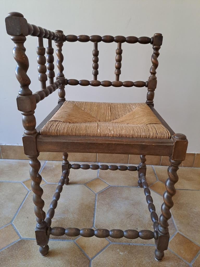 Chaise en coin, Antiquités & Art, Enlèvement