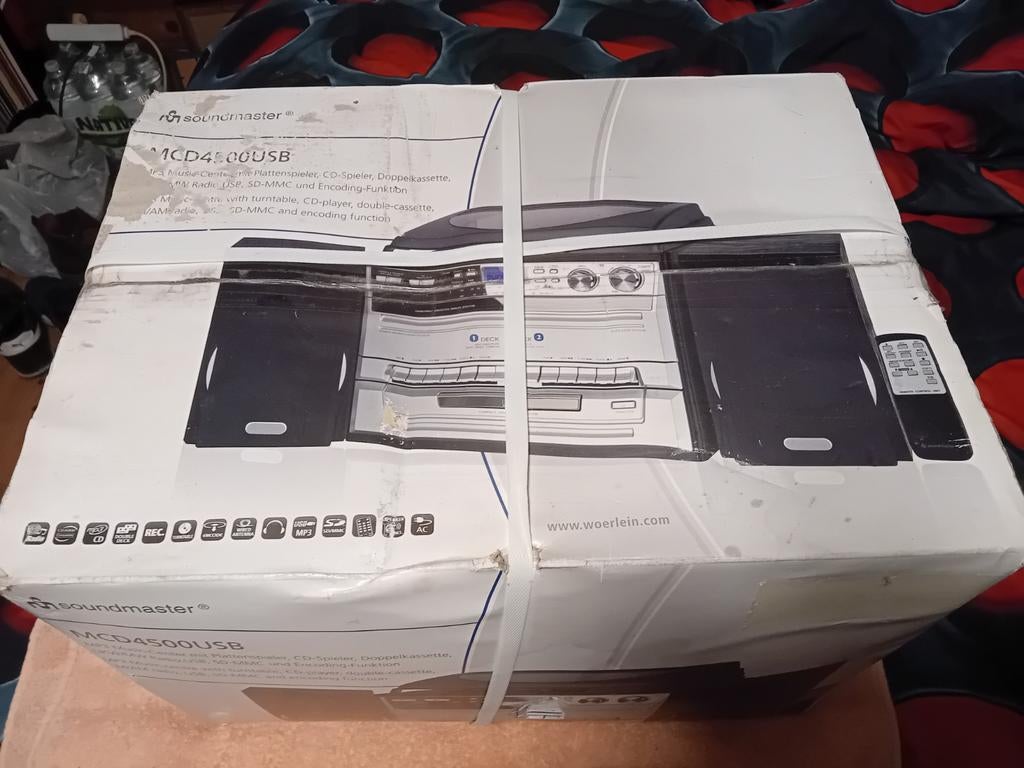 Chaine-Hifi Soundmaster MCD4500 neuve !!!, TV, Hi-fi & Vidéo, Chaîne Hi-fi, Neuf, Deck cassettes ou Lecteur-enregistreur de cassettes