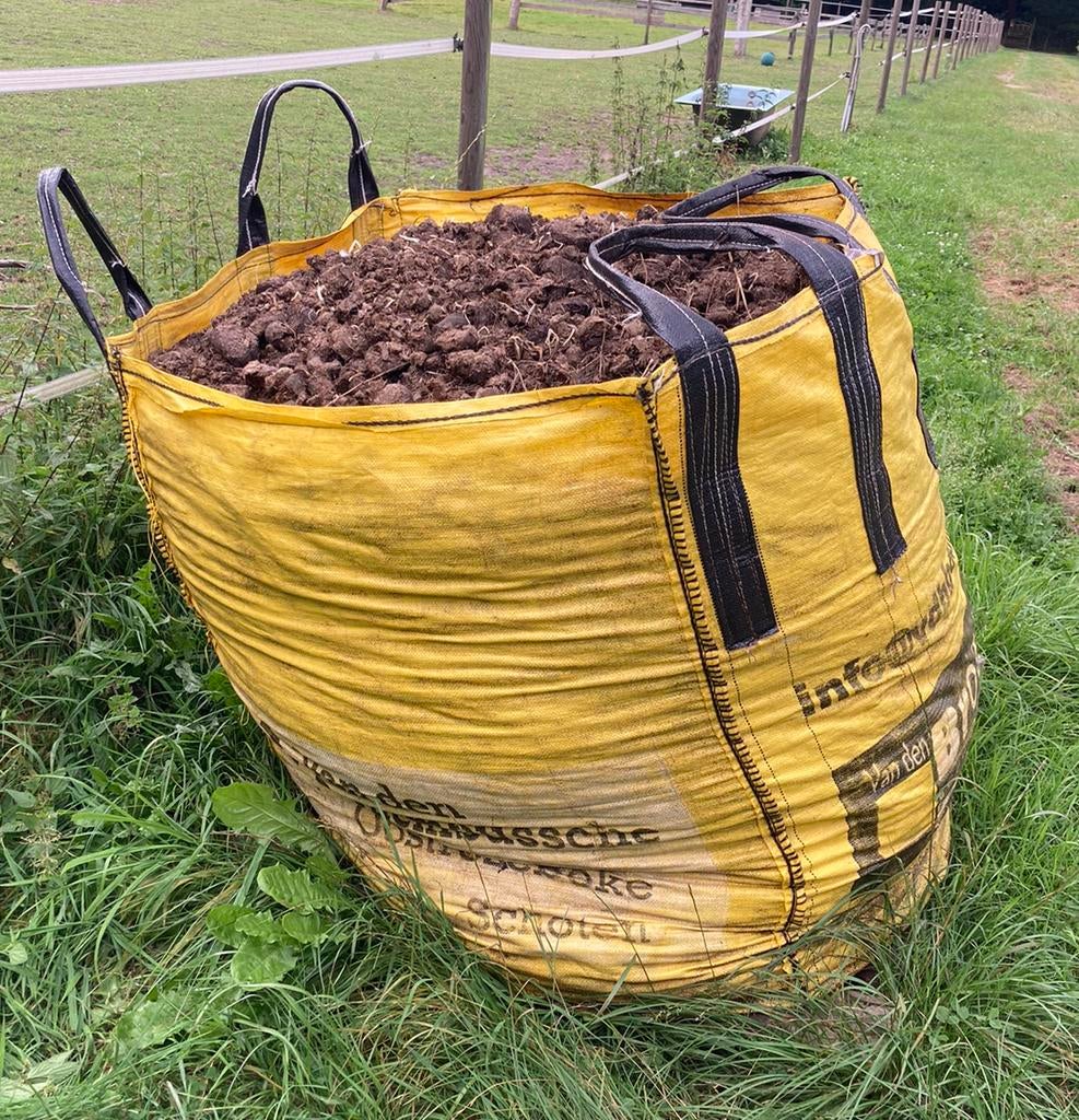 Paardenmest zonder stro of vlas, Enlèvement, Fumier