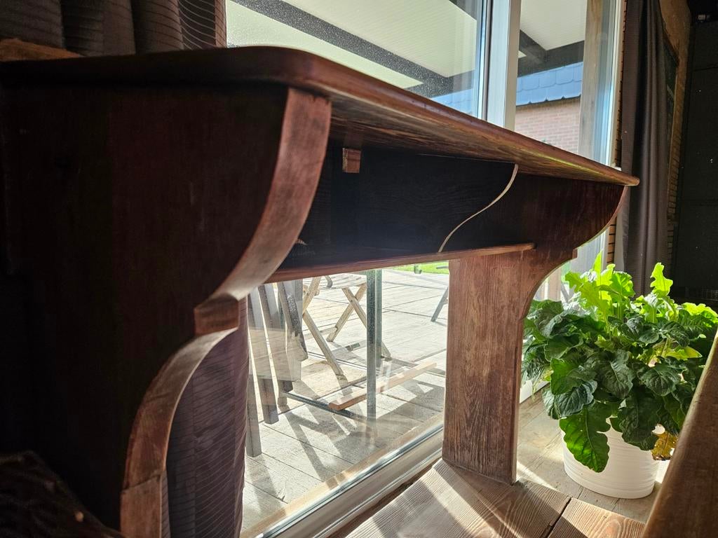 Antieke schoolbank in 1 stuk jaren, Ophalen, Gebruikt