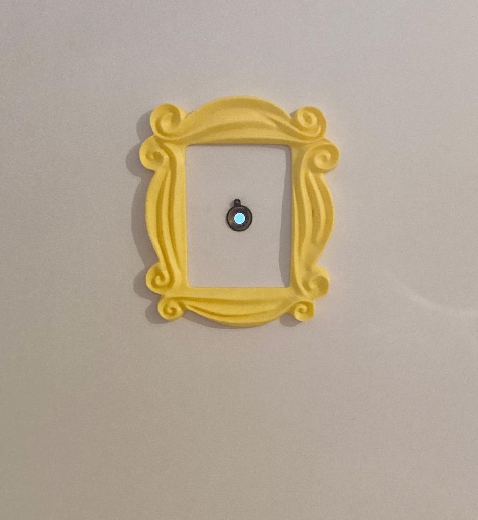 Cadre photo décoratif jaune de la série Friends, neuf, Enlèvement ou Envoi, Neuf, TV, Autres types