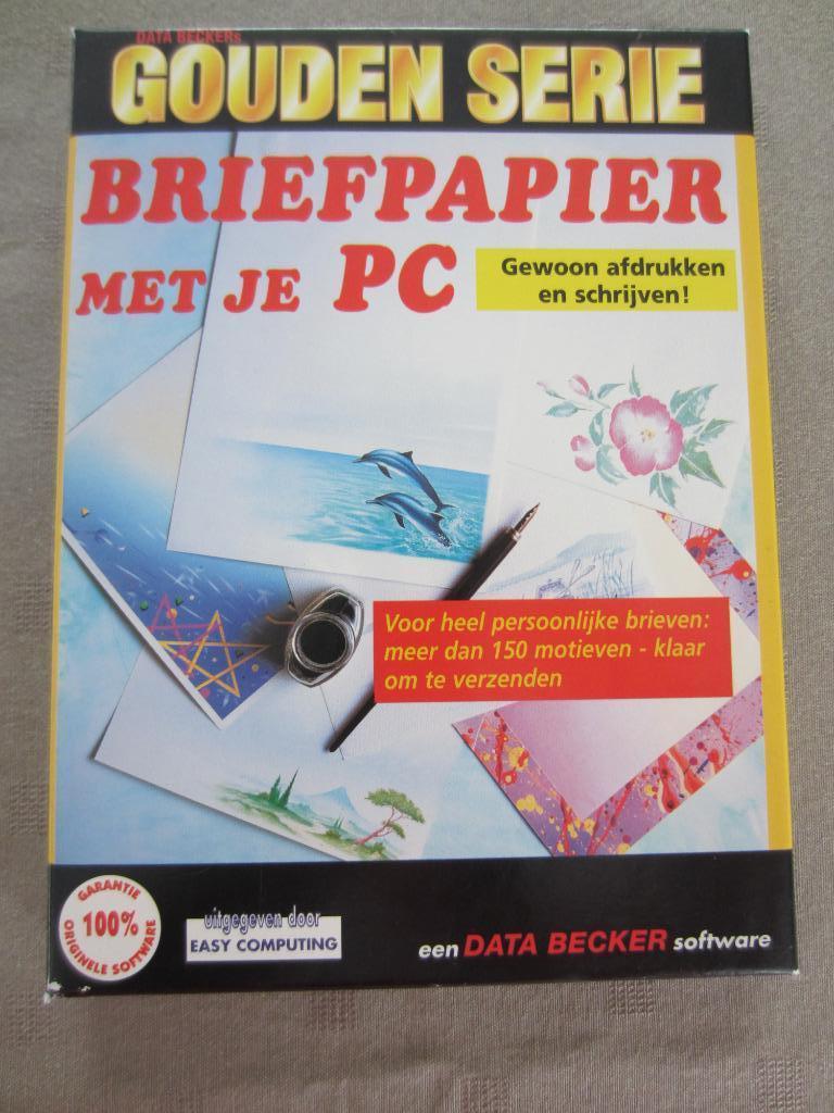 Briefpapier met je pc, Enlèvement ou Envoi, Comme neuf