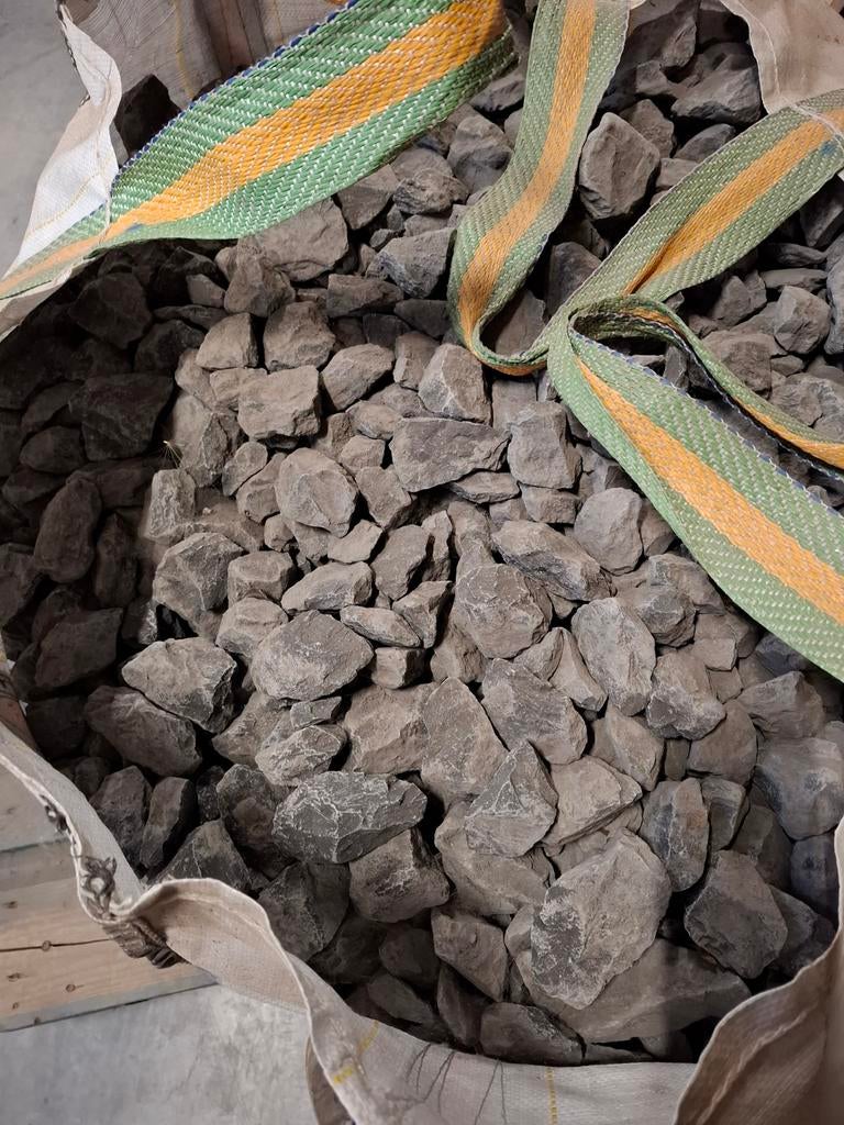 Steenkorf stenen ardenner zwart 40/60, Enlèvement